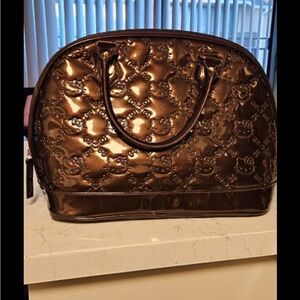 Elegant Hello Kitty Burgundy Designer Women's Bag